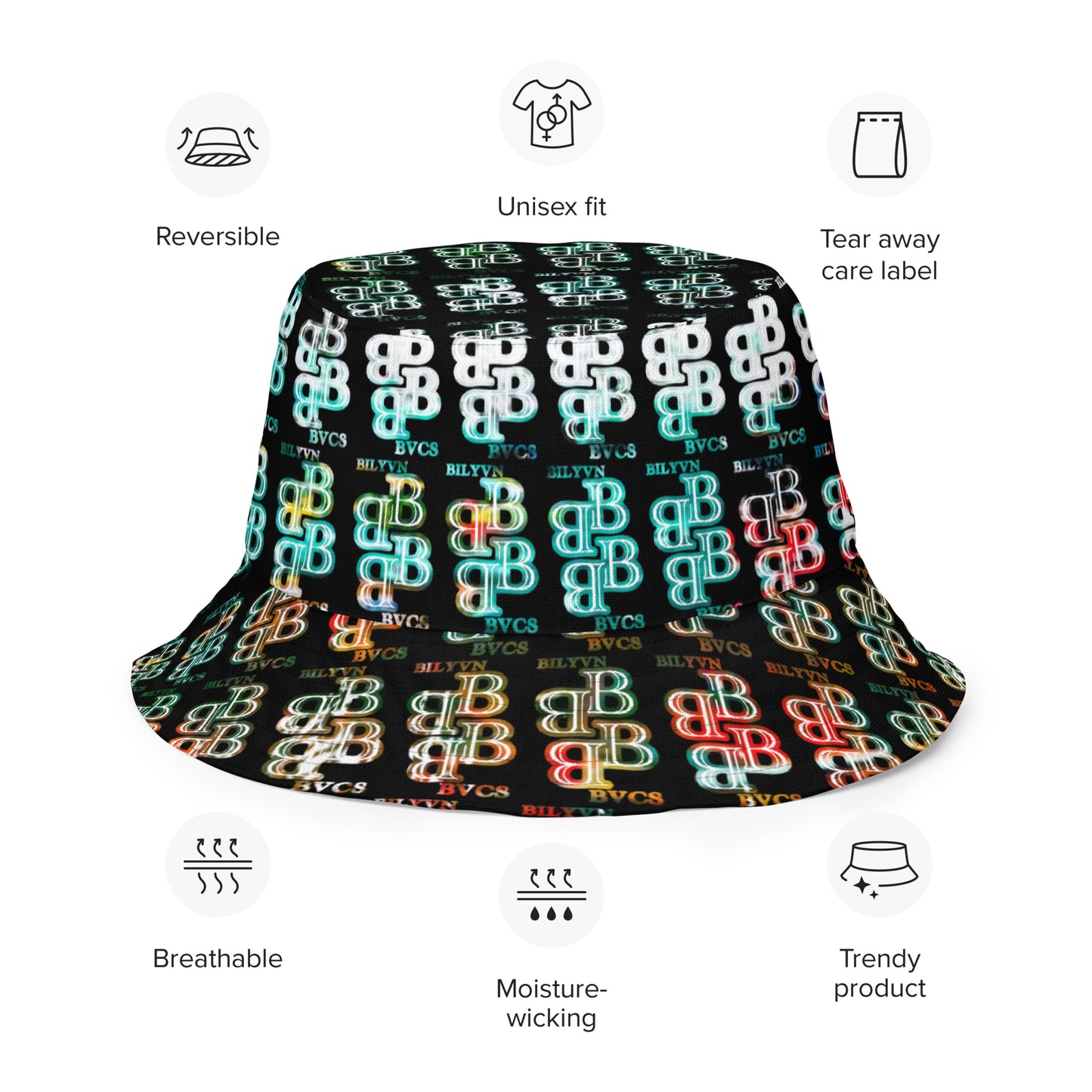 Reversible bucket hat