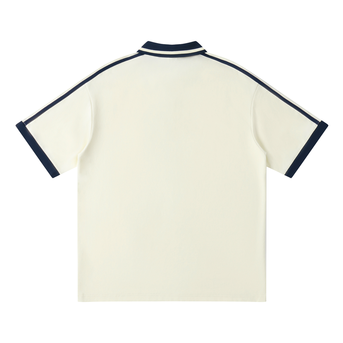 Winsome Contrast Piping Polo Shirt