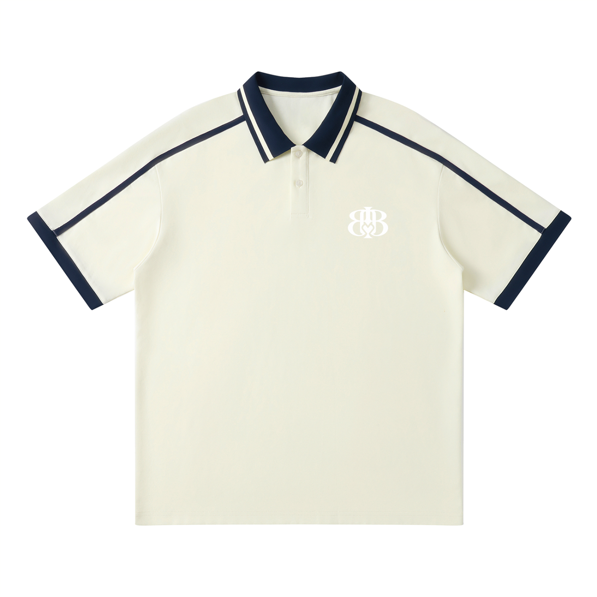 Winsome Contrast Piping Polo Shirt