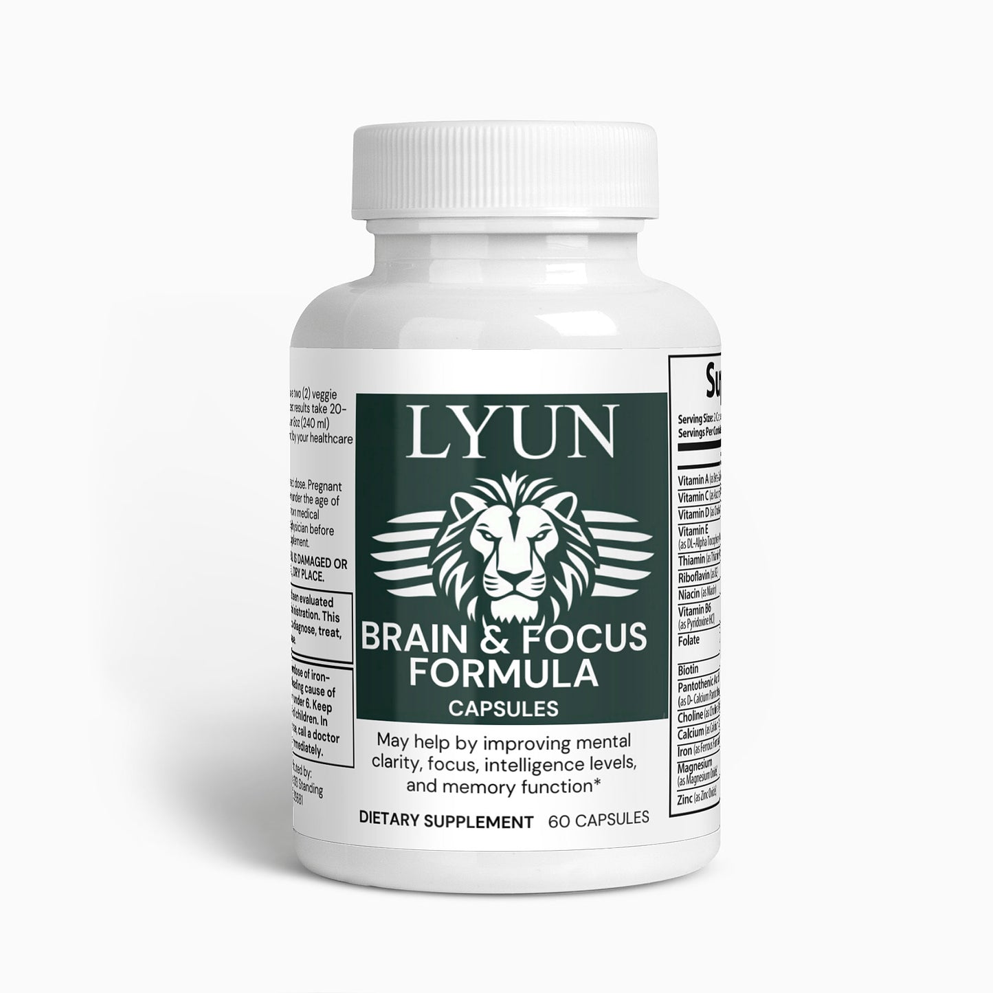 LYUN H&M Brain & Focus Formula