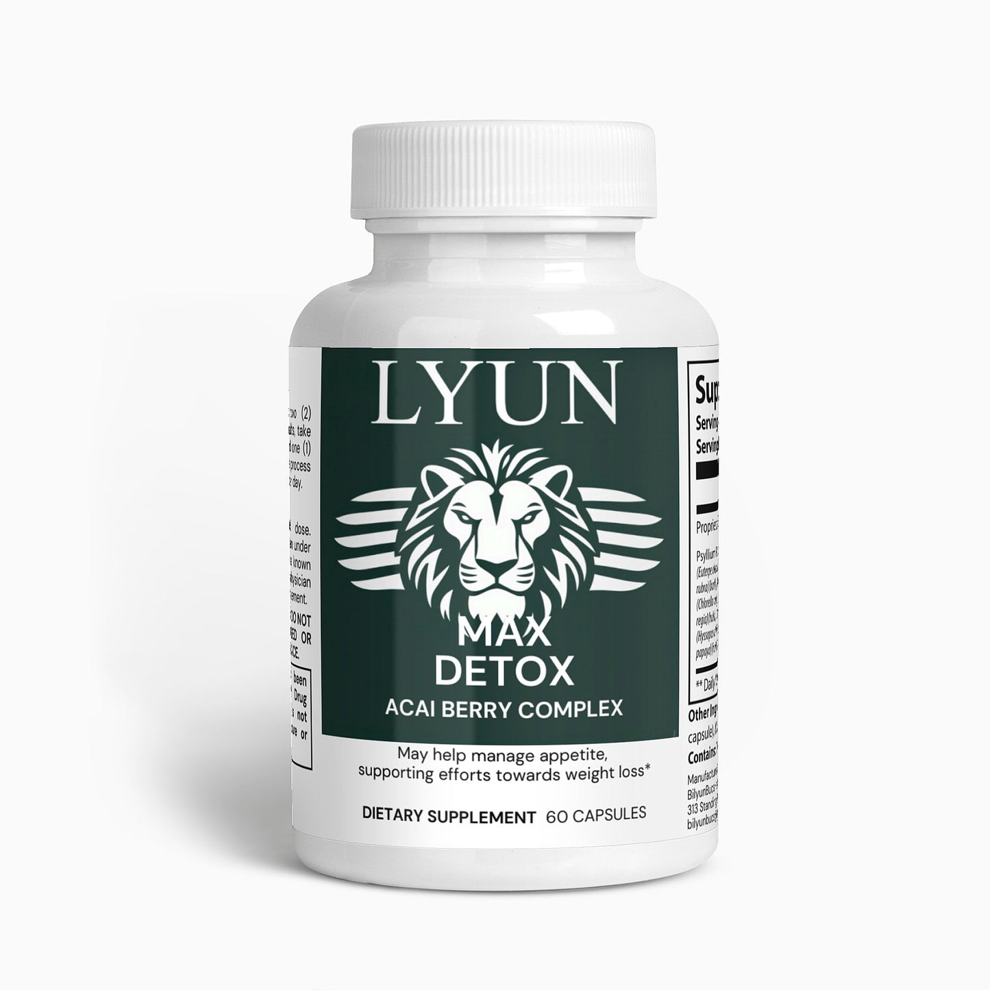 LYUN H&M Max Detox (Acai detox)