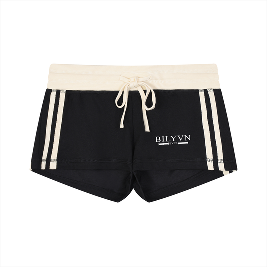 Women's Contrast Stripe Track Shorts