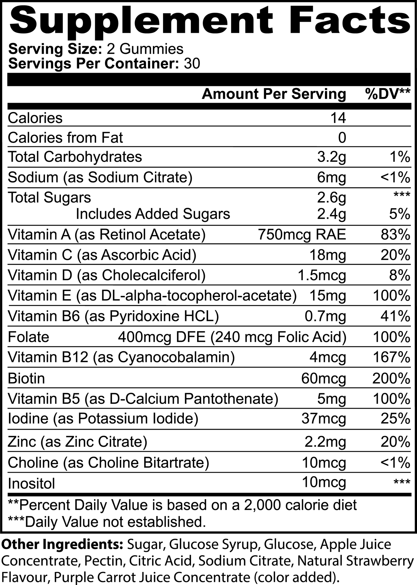 LYUN H&M Multivitamin Bear Gummies (Adult)