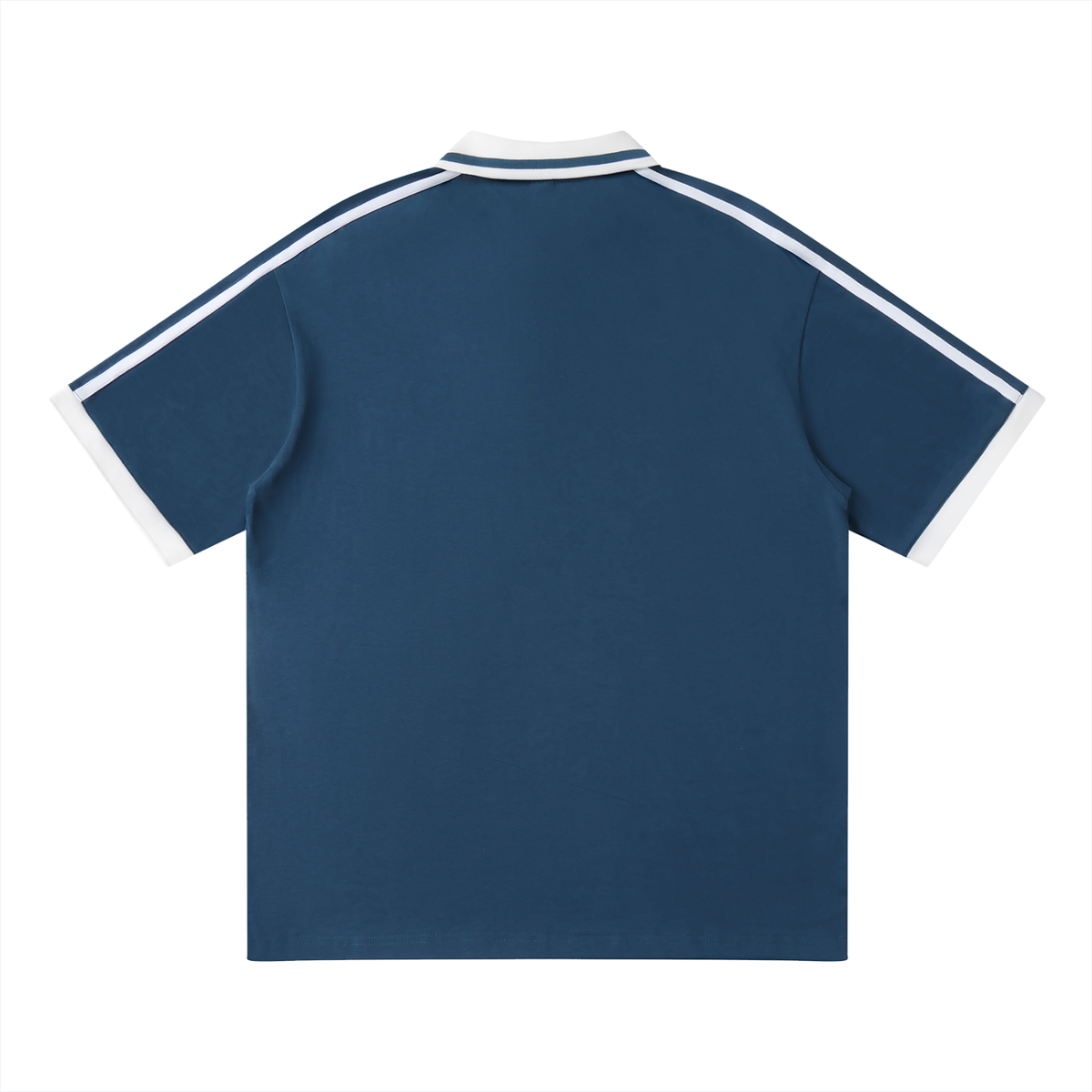 Winsome Contrast Piping Polo Shirt