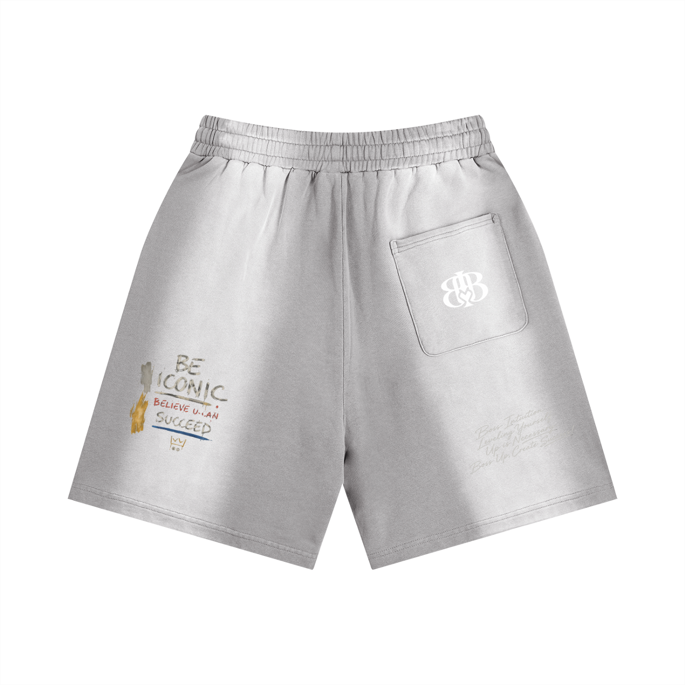 Sun Fade Distressed Shorts