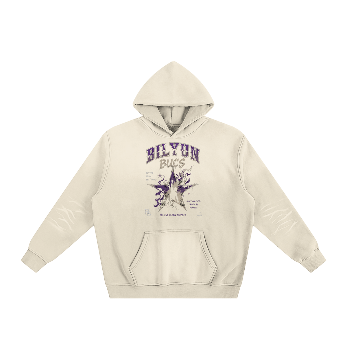 Sunfade Fleeced Hoodie