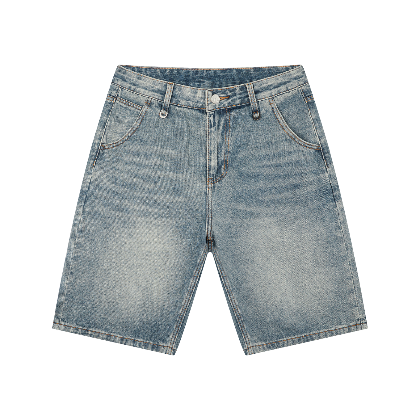Men’s Vintage Wash Denim Shorts