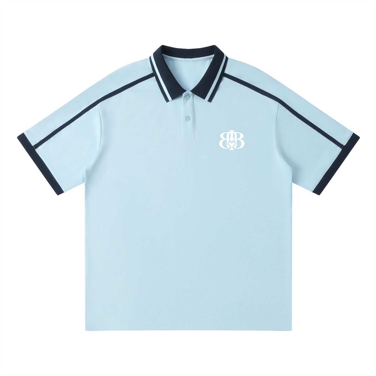 Winsome Contrast Piping Polo Shirt