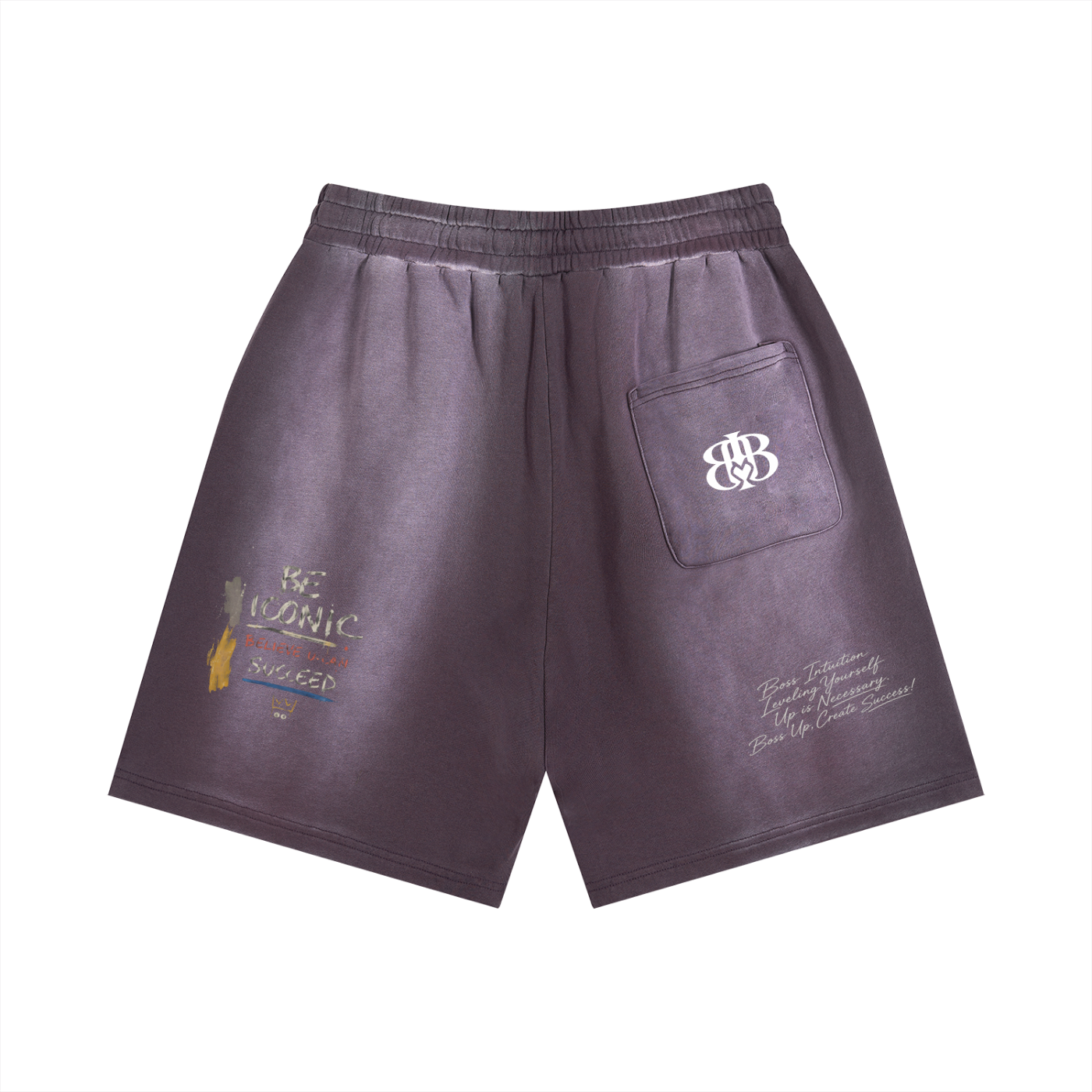 Sun Fade Distressed Shorts