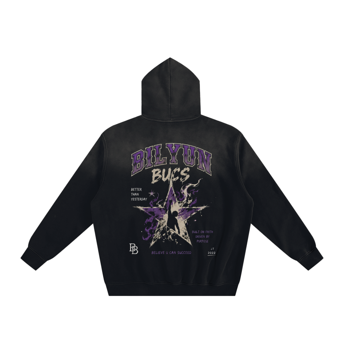 Sunfade Fleeced Hoodie