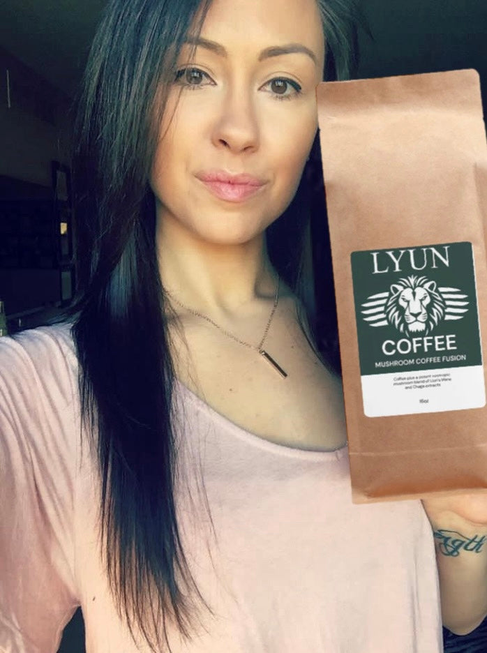 LYUN H&M Mushroom Coffee Fusion - Lion’s Mane & Chaga 16oz