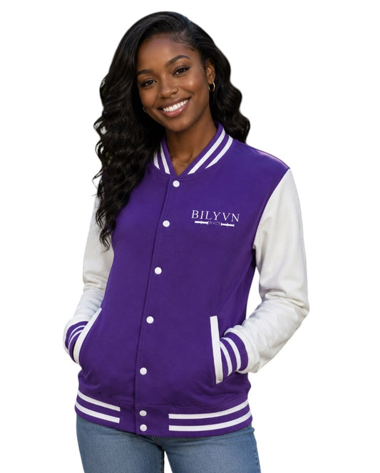 Women’s letterman jacket
