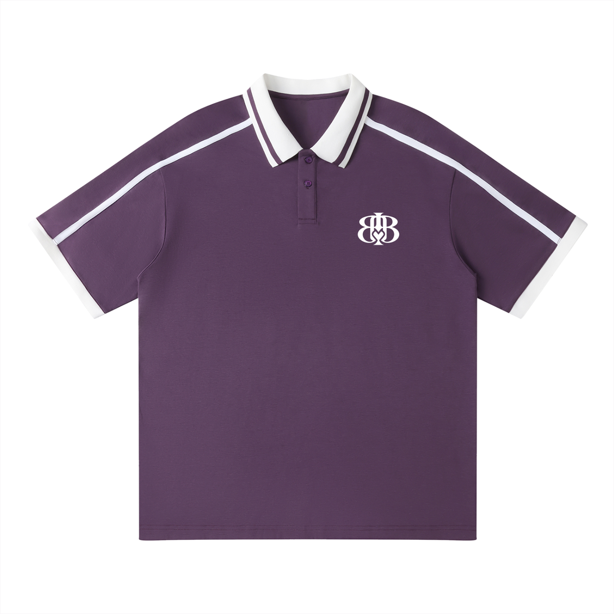 Winsome Contrast Piping Polo Shirt