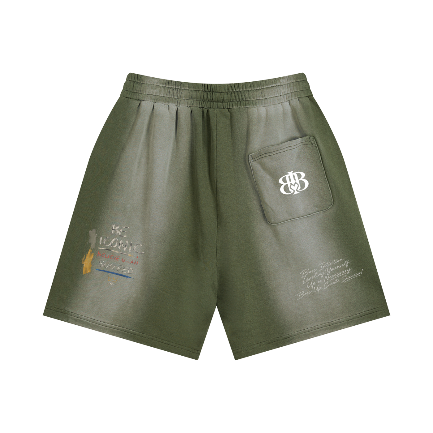 Sun Fade Distressed Shorts