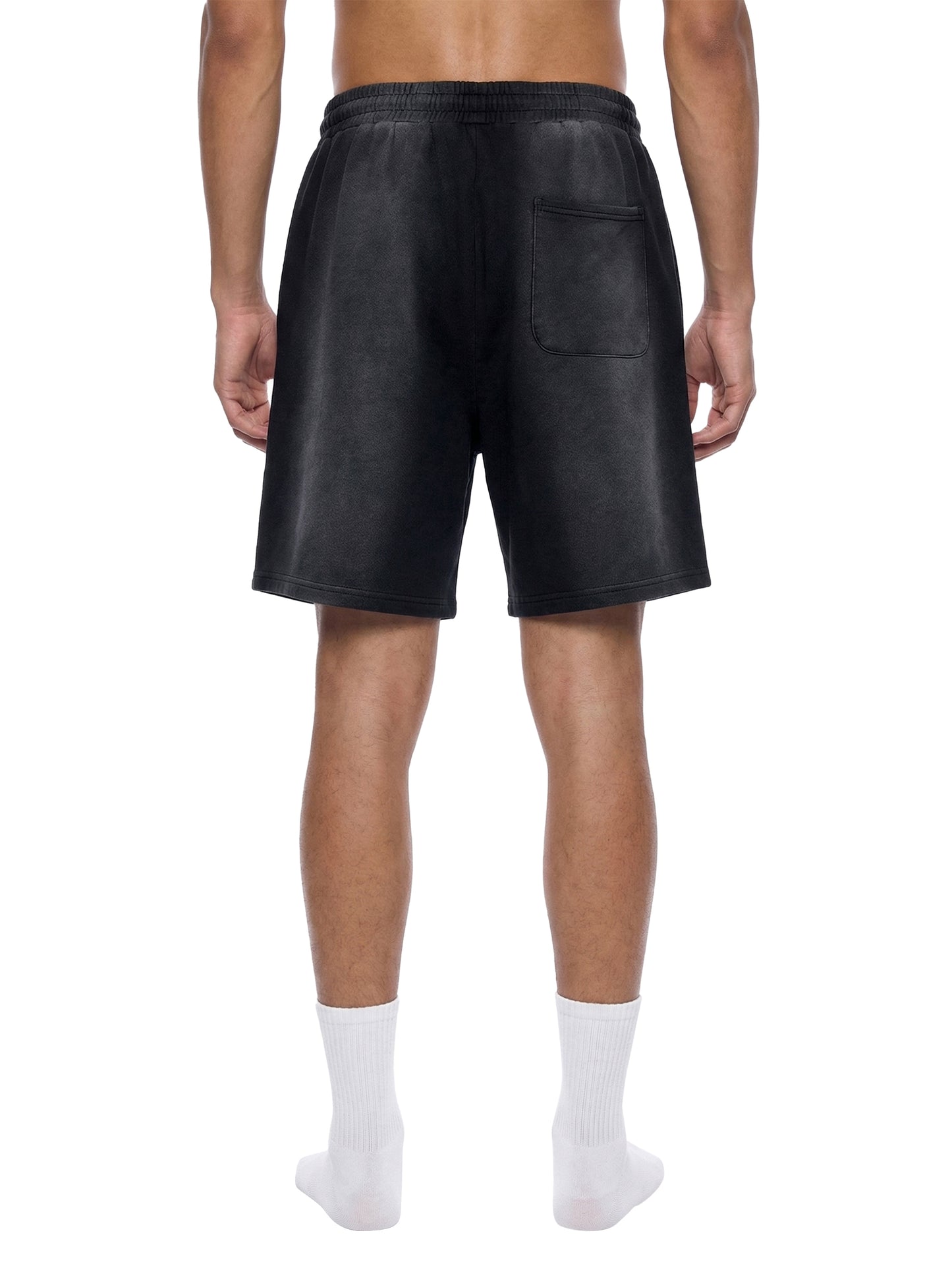 Sun Fade Distressed Shorts