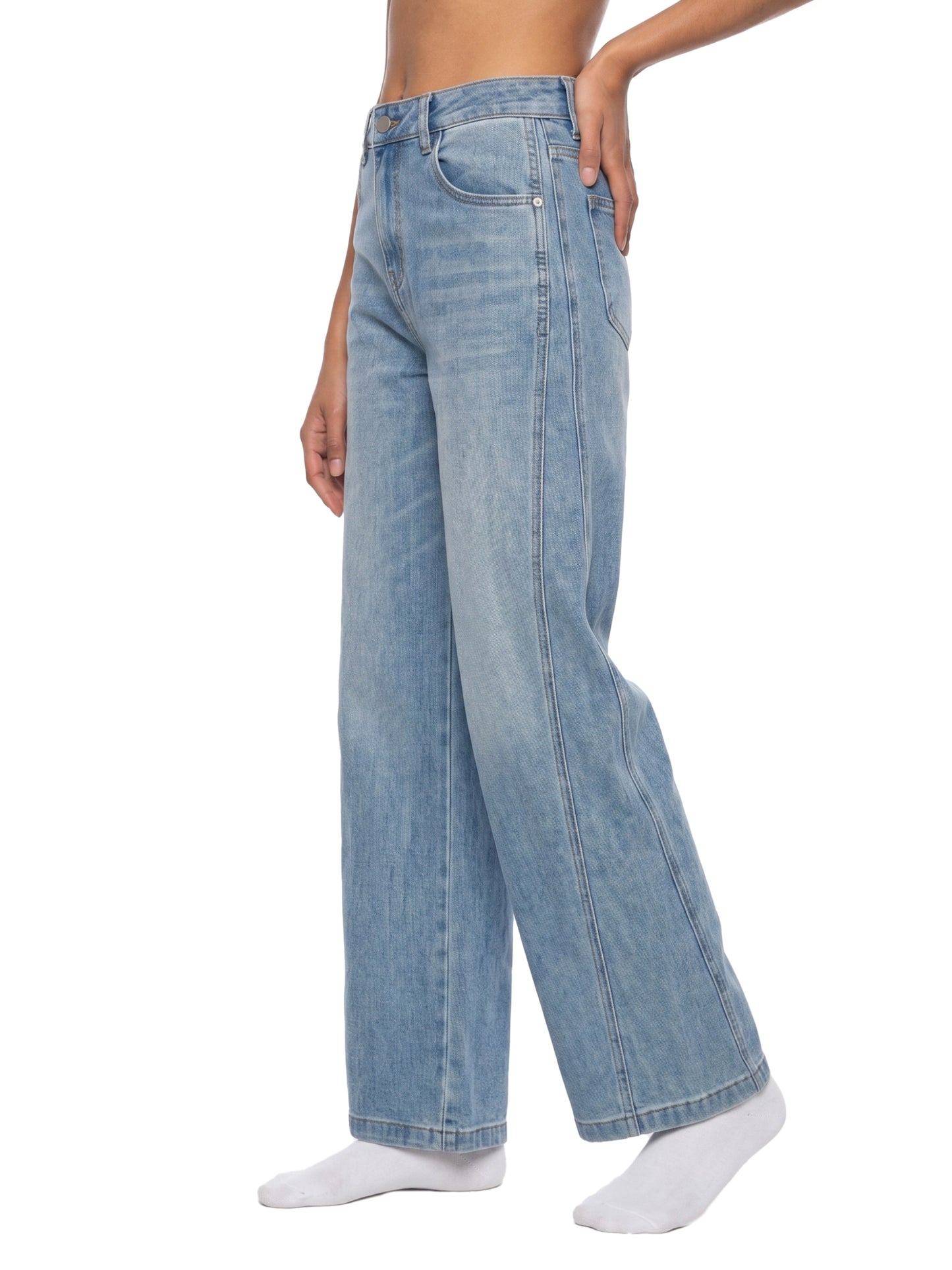 Women’s Wide Leg Denim Jeans