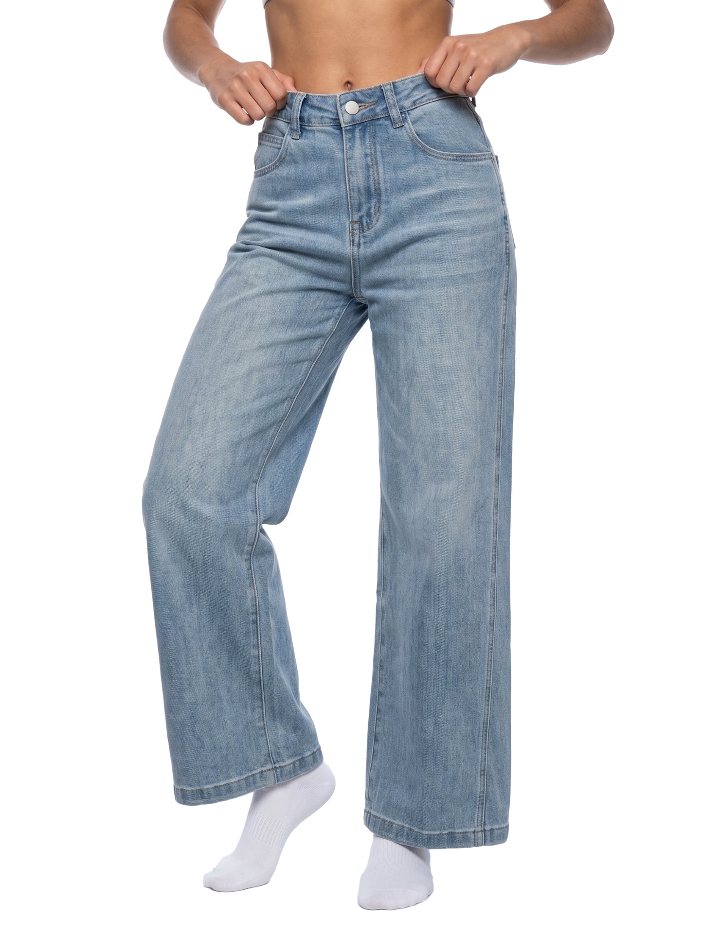 Women’s Wide Leg Denim Jeans