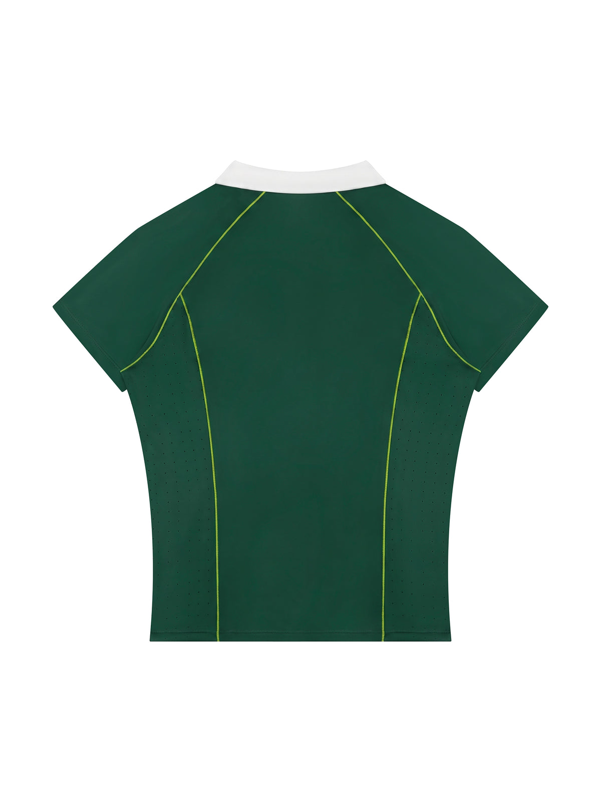 Women’s Slim Fit Quarter-Zip Polo Shirt