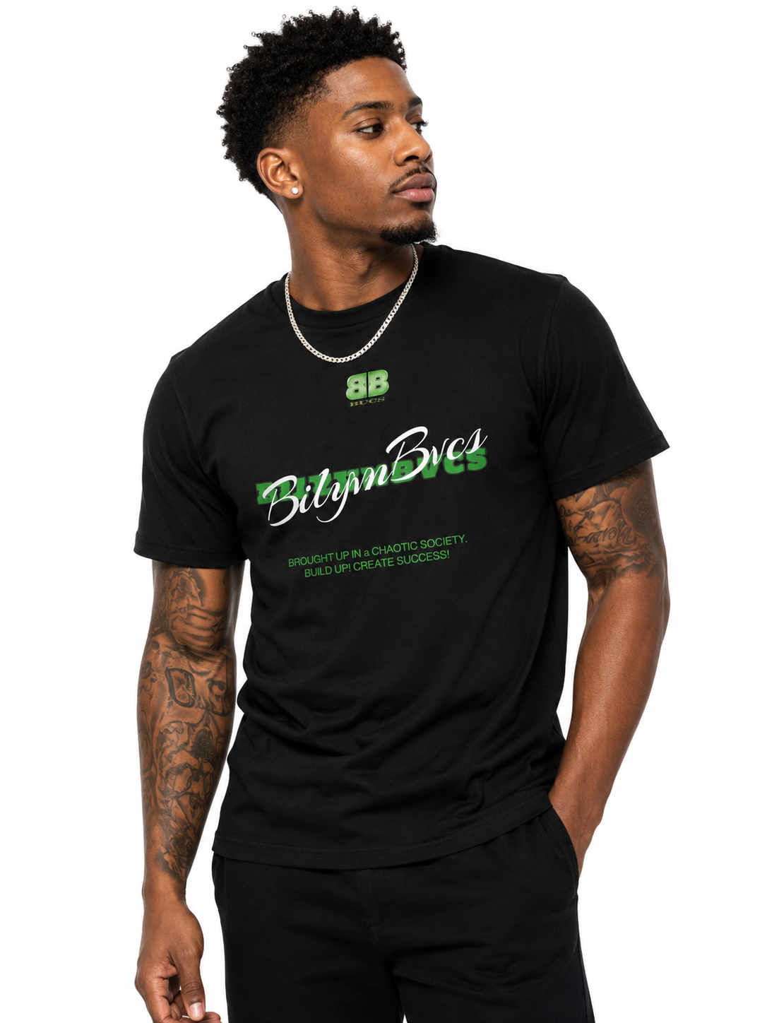 Bilyunbucs cursive tee