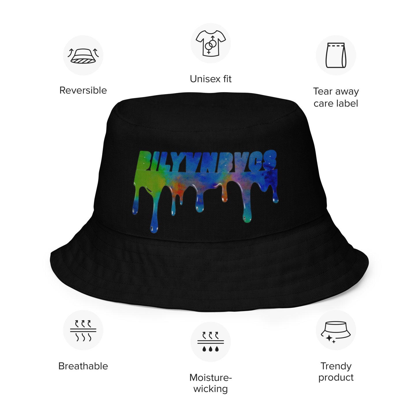 Reversible bucket hat