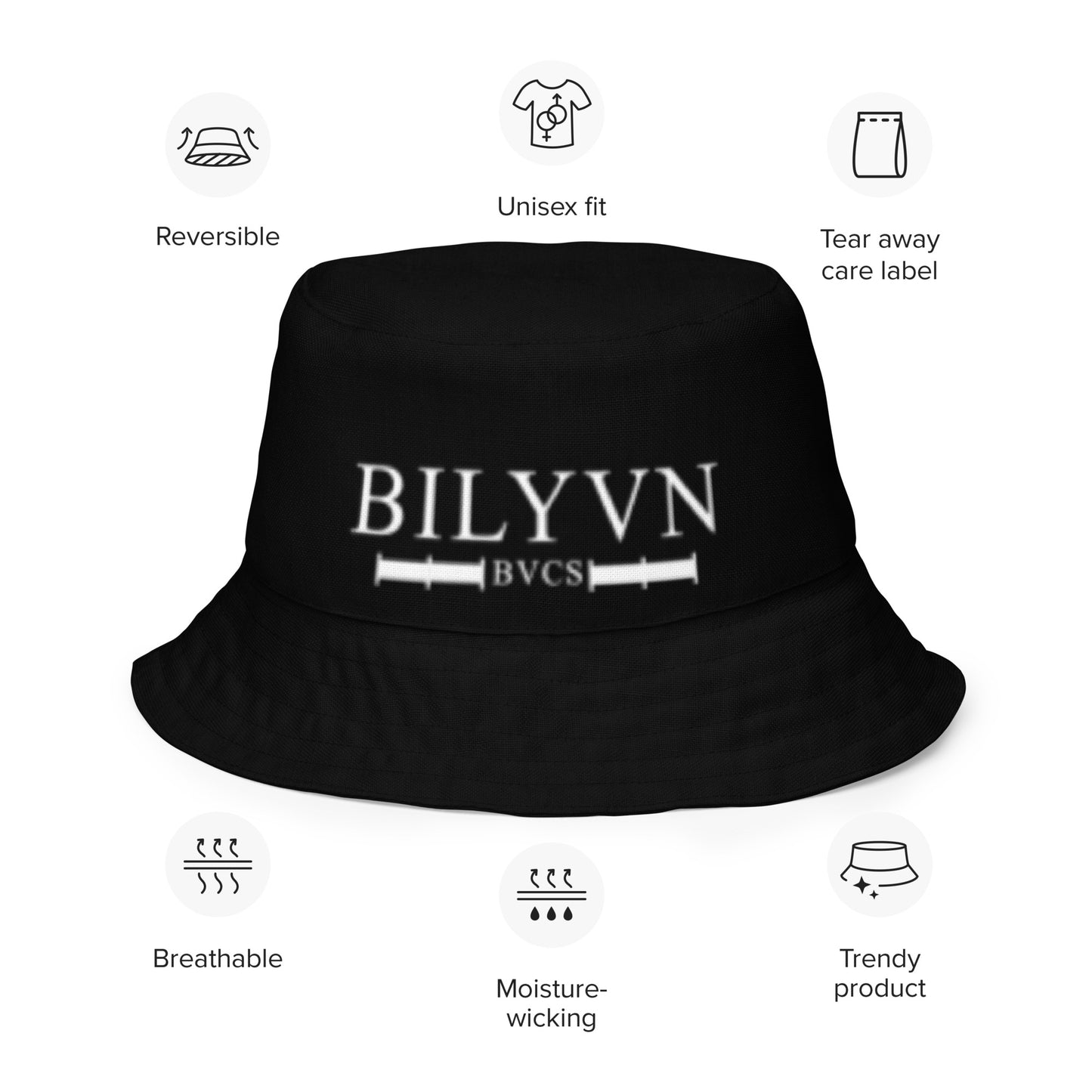 Reversible bucket hat