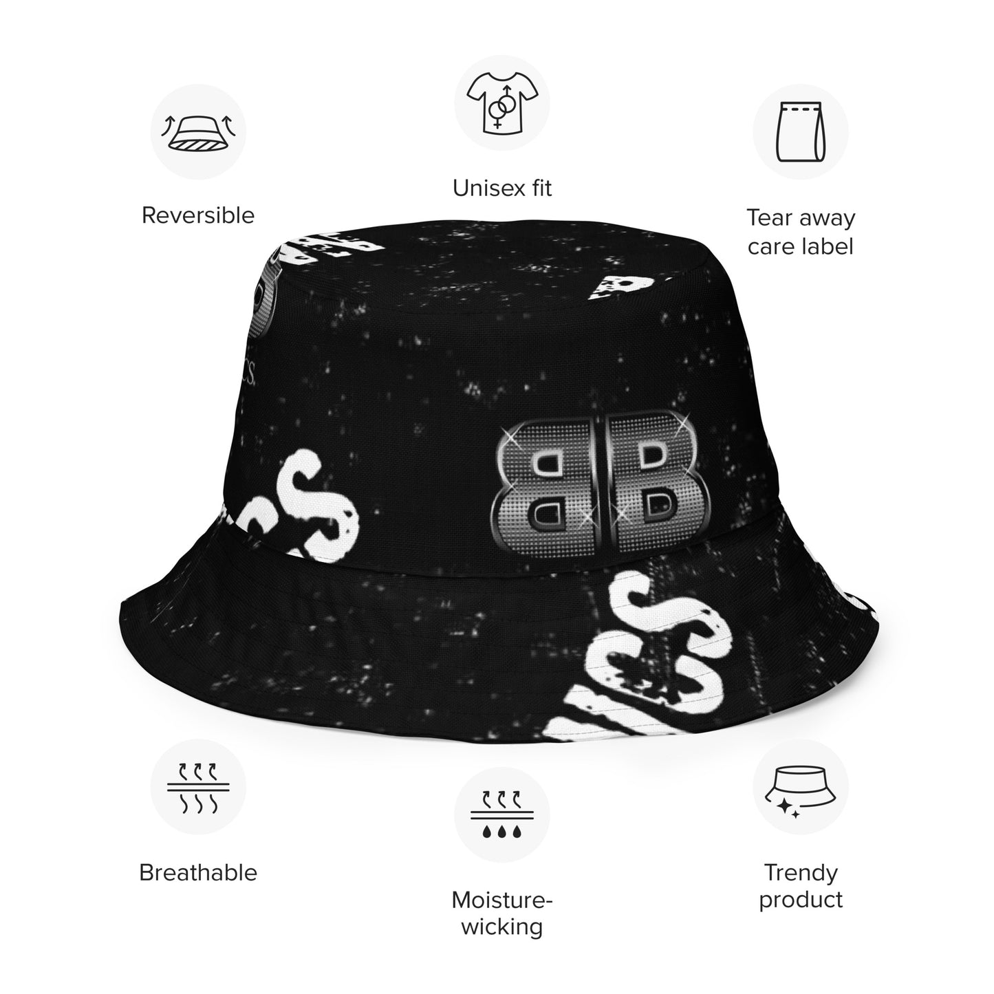 Reversible bucket hat