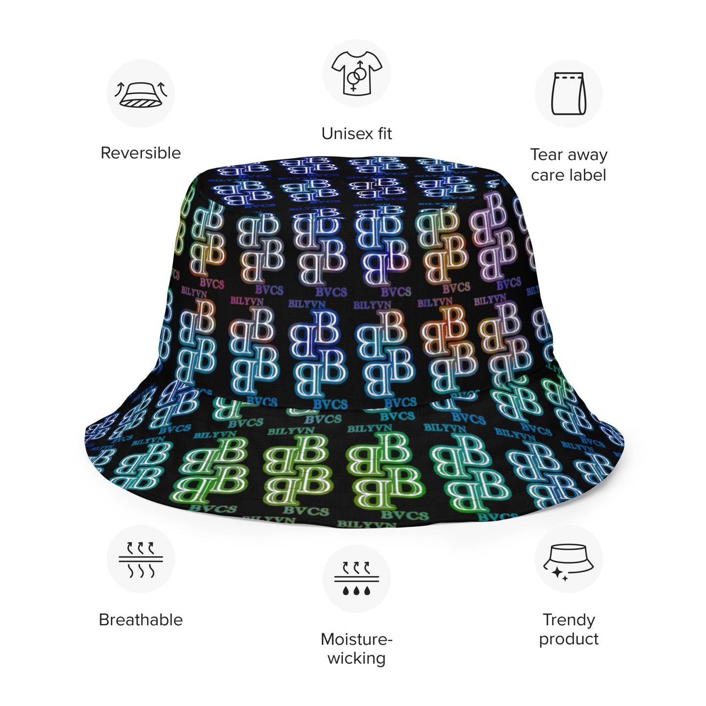 Reversible bucket hat