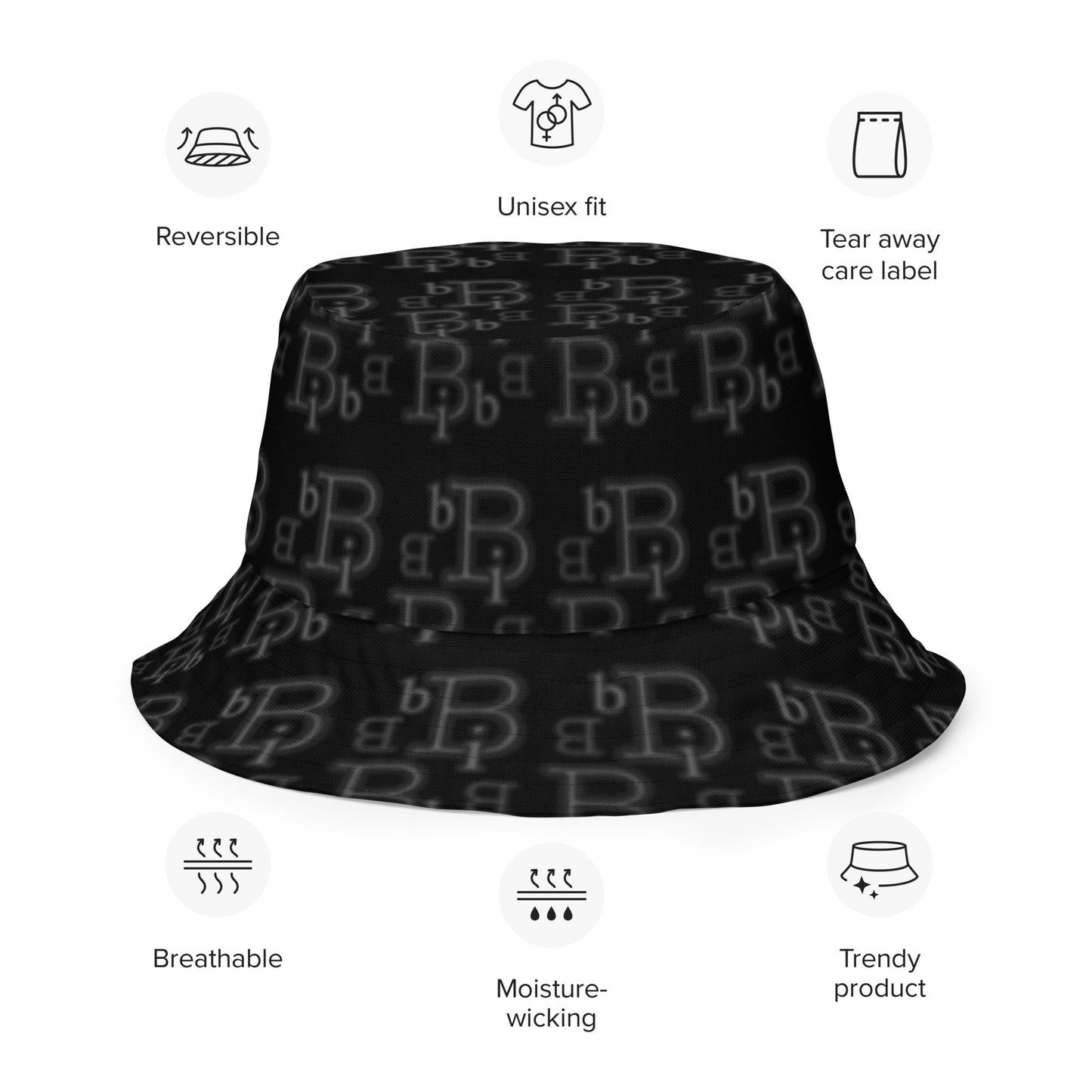 Reversible bucket hat